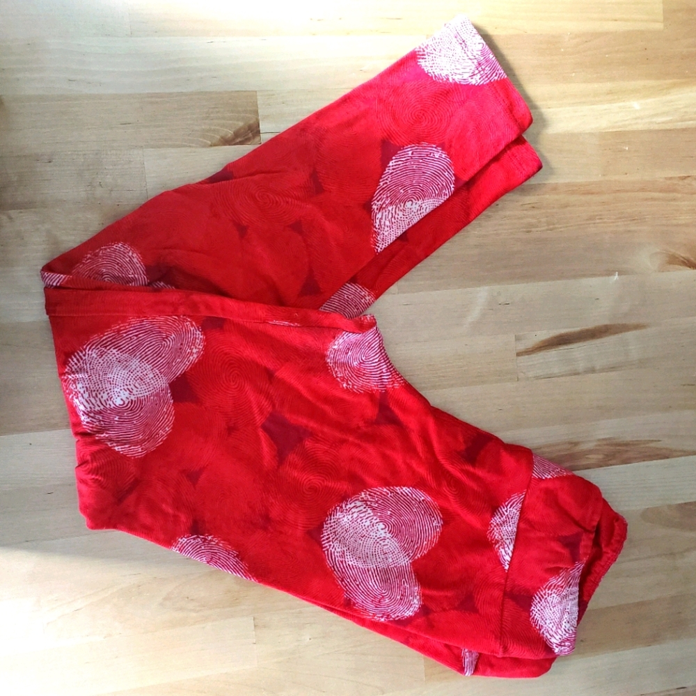 Valentine's lularoe leggings